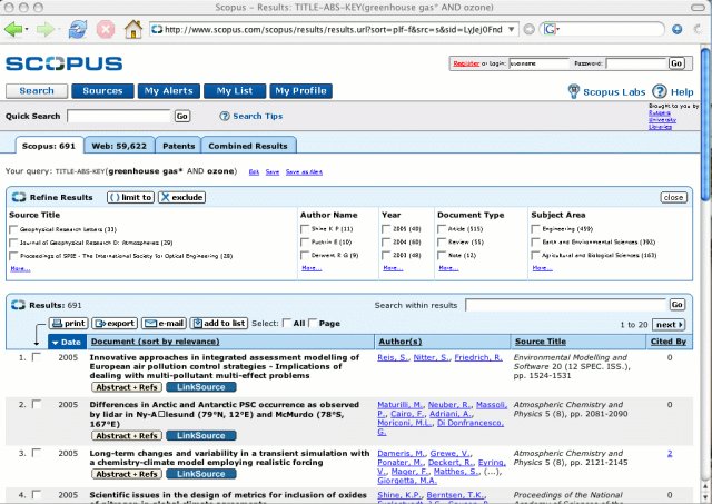 Search scopus author Searching Scopus