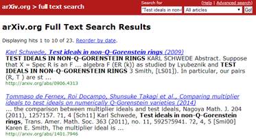 Raiders Of The Lost Arxiv Citation Searching In A Disciplinary Repository