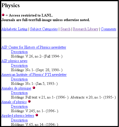 [Figure 3 - Subject listing]